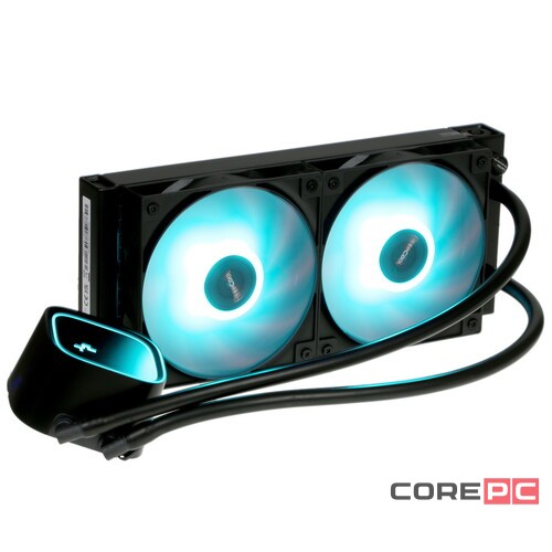 Система жидкостного охлаждения для процессора Deepcool LE500 MARRS LED R-LE500-BKLNMG-G-1 PWM