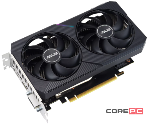 Видеокарта ASUS (DUAL-RTX3050-8G-V2) GeForce RTX 3050 8GB DUAL 90YV0GH7-M0NA00