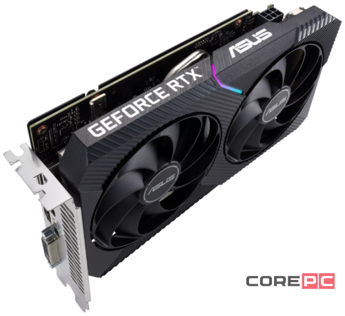 Видеокарта ASUS (DUAL-RTX3050-8G-V2) GeForce RTX 3050 8GB DUAL 90YV0GH7-M0NA00