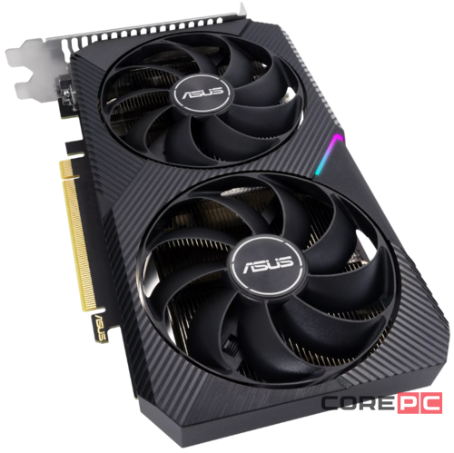 Видеокарта ASUS (DUAL-RTX3050-8G-V2) GeForce RTX 3050 8GB DUAL 90YV0GH7-M0NA00