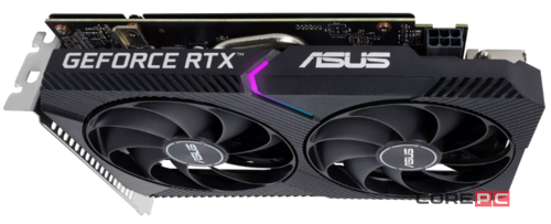 Видеокарта ASUS (DUAL-RTX3050-8G-V2) GeForce RTX 3050 8GB DUAL 90YV0GH7-M0NA00