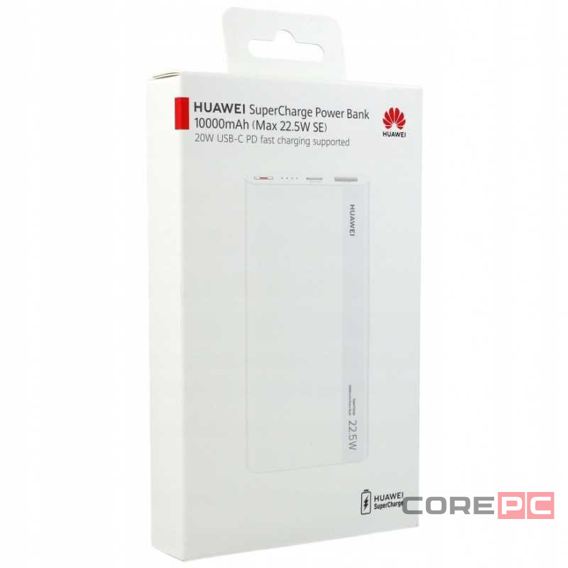 Powerbank Huawei P0008 10000mAh 1USB/1C 3A 22.5W белый