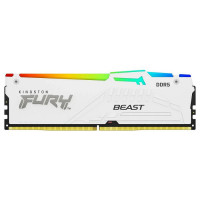 Оперативная память 32 Gb 6000 MHz Kingston FURY Beast White RGB (KF560C30BWEA-32)
