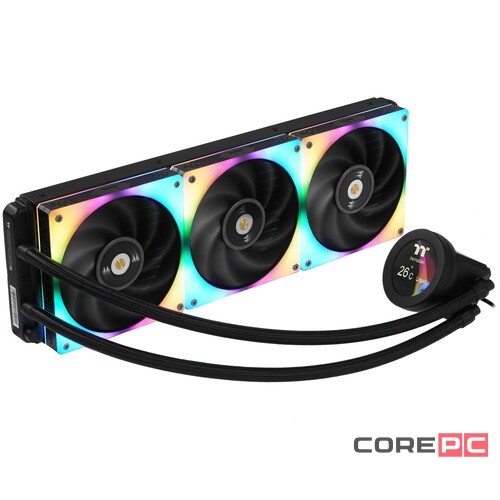 Система жидкостного охлаждения для процессора Thermaltake TOUGHLIQUID Plus Ultra 420 RGB CL-W370-PL14SW-A