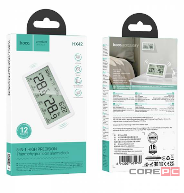 Комнатный термометр Hoco HX42 белый