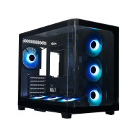Компьютерный корпус XASTRA QR500 7ARGB-FC-C6-UC Curve Glass ARGB Black (QR500-2FA36A-1FC12A-C6-UC)