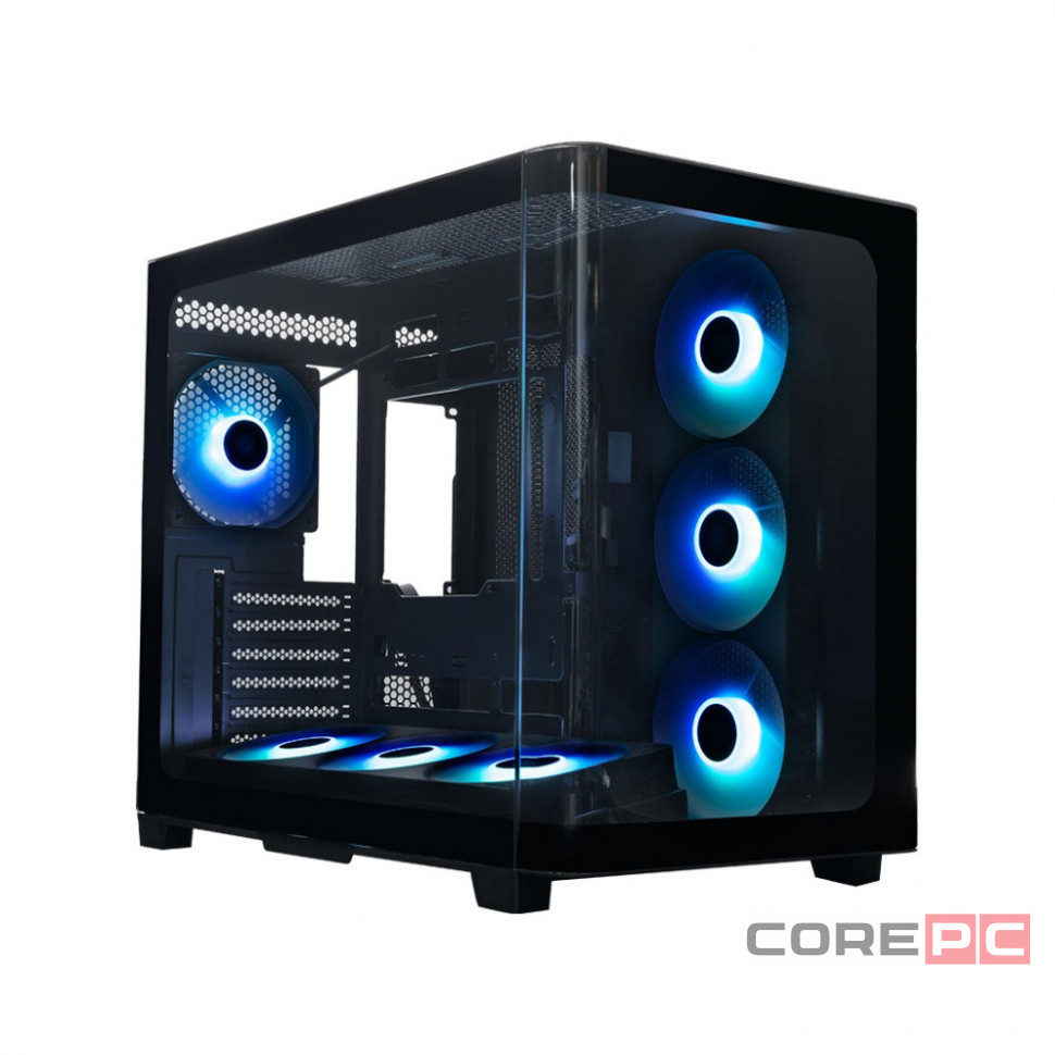 Компьютерный корпус XASTRA QR500 7ARGB-FC-C6-UC Curve Glass ARGB Black (QR500-2FA36A-1FC12A-C6-UC)