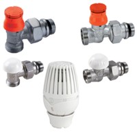 Комплект термостатич. Giacomini c преднастр. НР (без коробки) 3/8quot; x 16 - прям., R460PA012