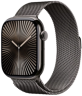 Apple Watch Series 10 42mm Slate Titanium Case with Slate Milanese Loop