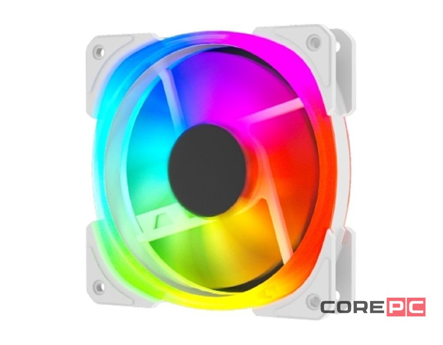 Вентилятор для корпуса Powercase (CM21-14W ARGB) White