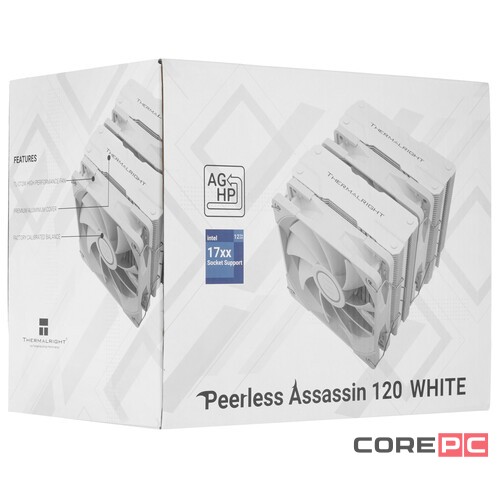 Кулер для процессора Thermalright Peerless Assassin 120 White (TRPA120W)