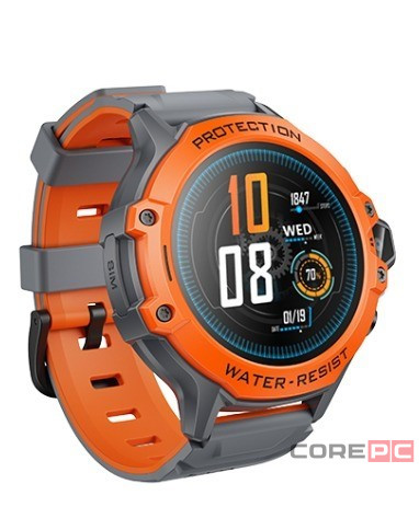 Смарт-часы детские Hoco Y107 Smart Watch оранжевые