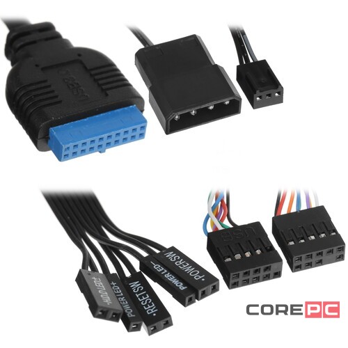 Компьютерный корпус Zalman i3 EDGE Black