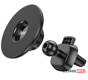 Автомобильный держатель Hoco (CA112) Excelle для смартфона магнитный в воздуховод (черный)