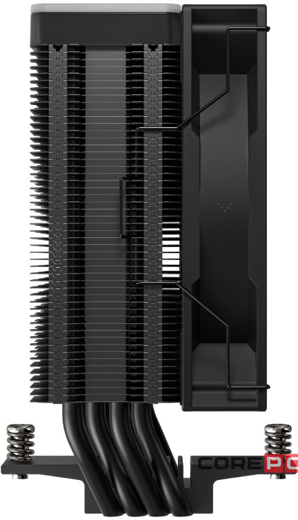 Кулер для процессора Deepcool AG400 BK ARGB V2 Black