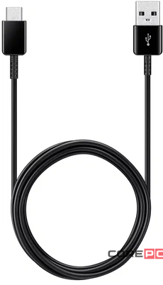 Кабель Samsung USB/Type-C 1.5m (черный) (EP-DG930)