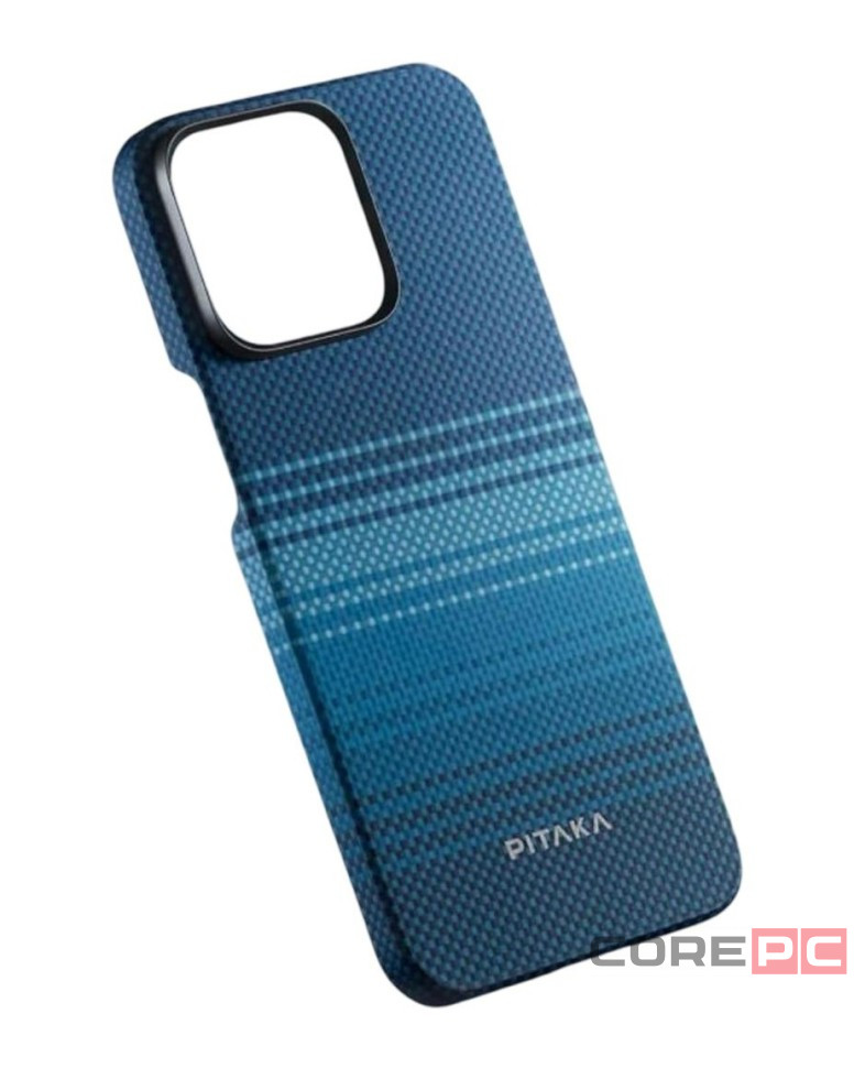 Накладка для i-Phone 15 Pro 6.1" Pitaka Magez Case 5 Aramid Fiber Лунный рис (moonrise)