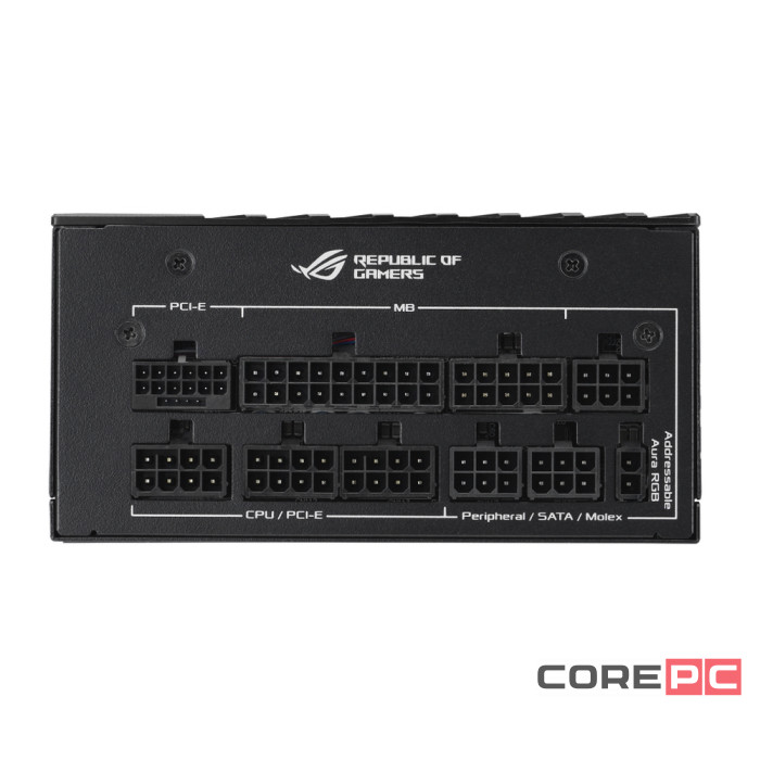 Блок питания ASUS 850W ROG-LOKI-850P-SFX-LGAMING RGB Black (90YE00N3-B0NA00) 16 Pin (PCIe 5.0 Connector Cable Details)