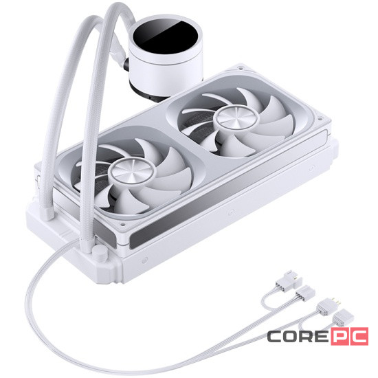 Система жидкостного охлаждения для процессора JONSBO ARGB White (TH-240)