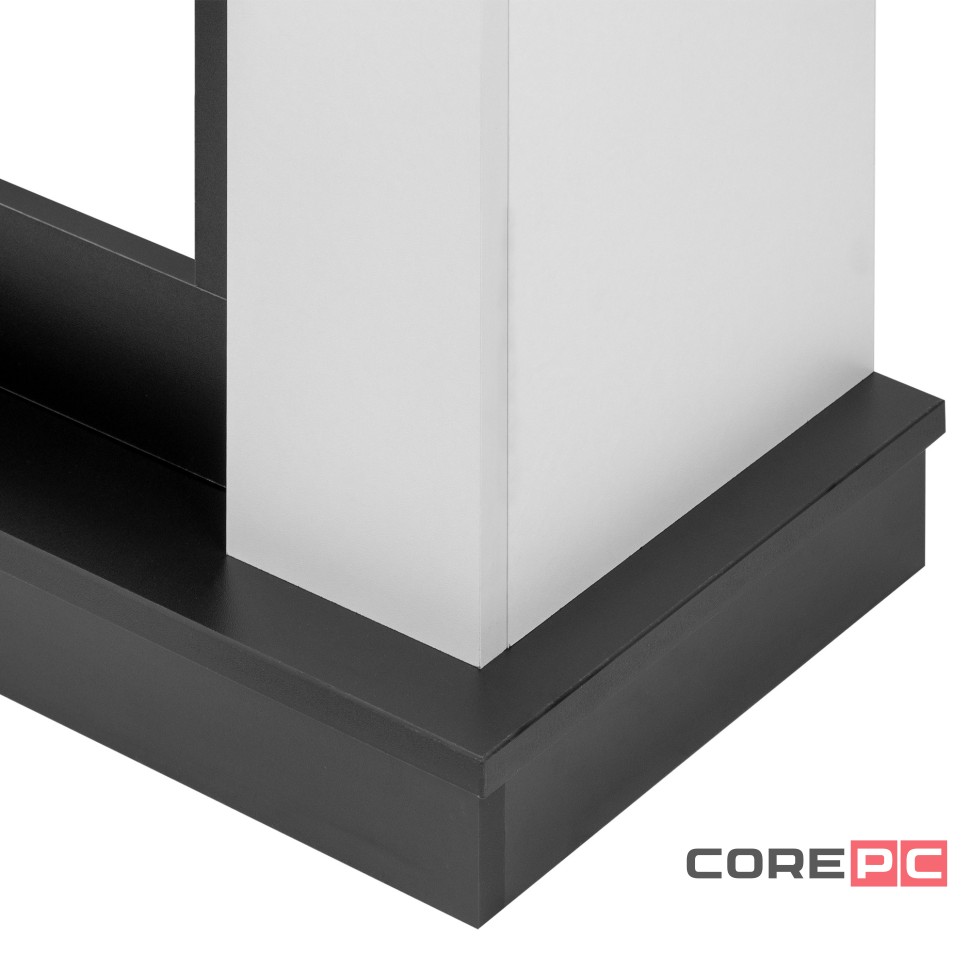 Каминокомплект: Биокамин Firelight BFP/P-2520, портал Canto 25 белый