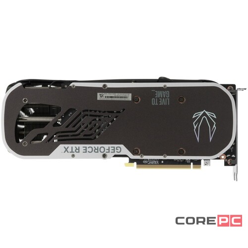 Видеокарта ZOTAC (ZT-D40720J-10P) GeForce RTX 4070 SUPER 12GB TRINITY ОС BLACK ED