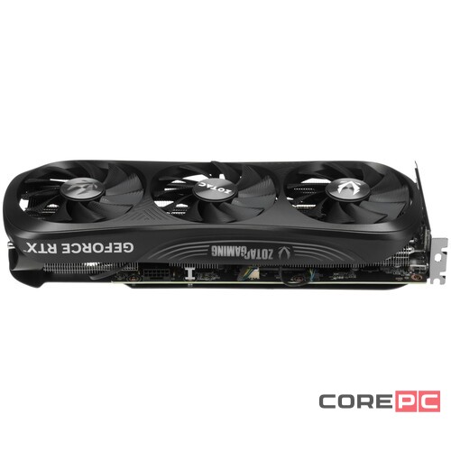 Видеокарта ZOTAC (ZT-D40720J-10P) GeForce RTX 4070 SUPER 12GB TRINITY ОС BLACK ED
