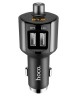 Автомобильное заряд. устр. Hoco E19 + FM-трансмиттер BT4.2 2USB 2.4A серое