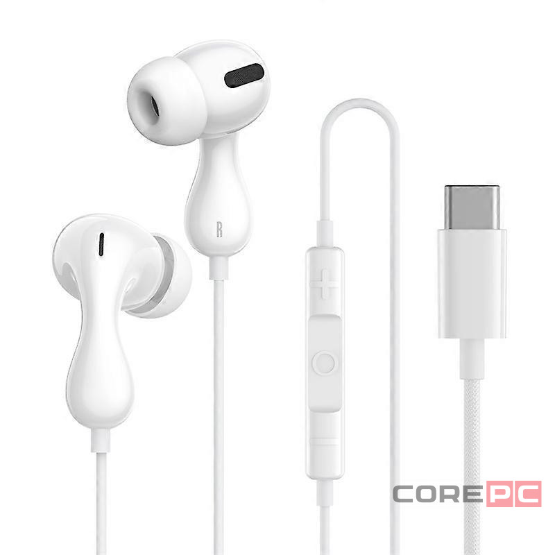 Стереонаушники с микрофоном Baseus Encok CZ20 (A00171400213-00) Type-C белые