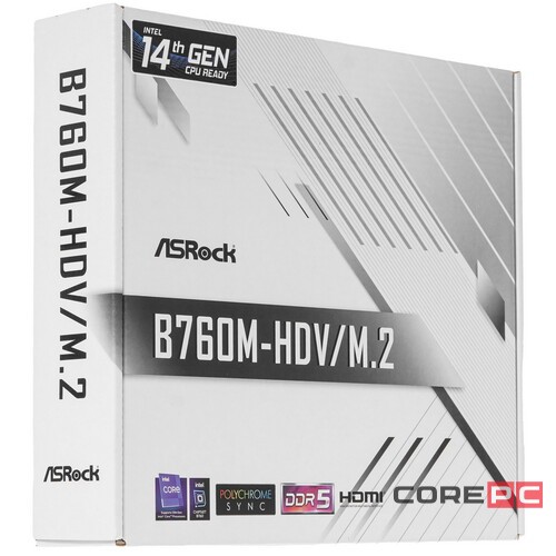 Материнская плата ASRock B760M-HDV/M.2