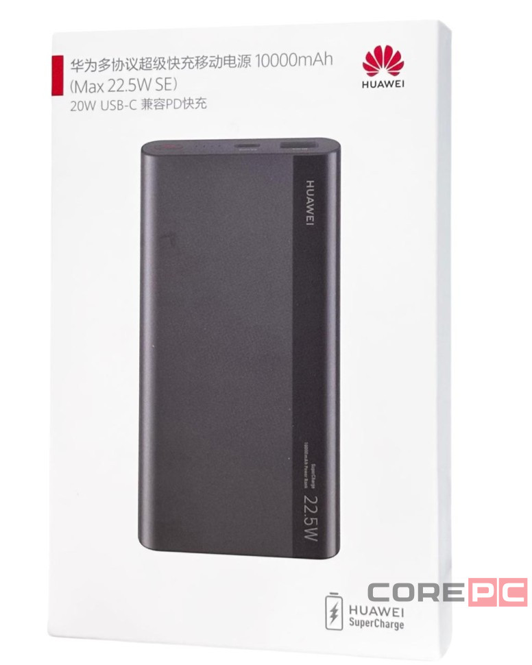 Powerbank Huawei P0008 10000mAh 1USB/1C 3A 22.5W черный