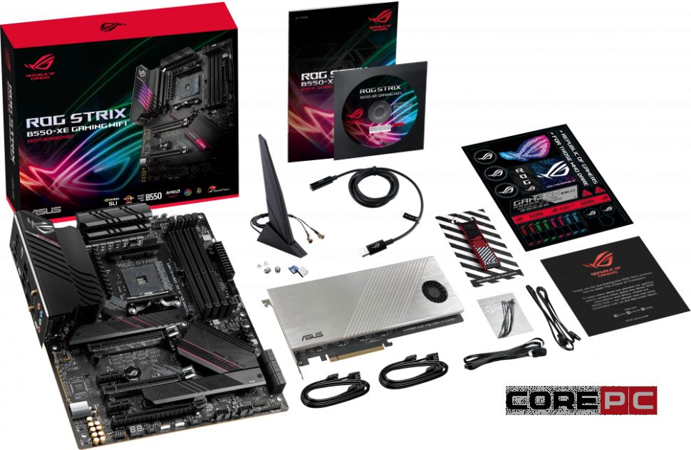 Материнская плата ASUS ROG STRIX B550-XE GAMING WIFI 90MB17B0-M0EAY0