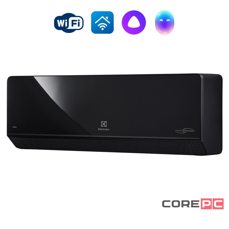 Сплит-система инверторного типа Electrolux Onix Super DC EACS/I-09HIX-BLACK/N8 комплект