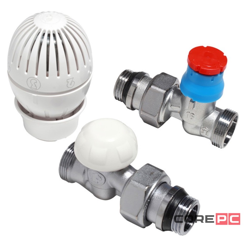 Комплект термостатич. Giacomini НР 1/2quot; x 16 - прям., R470AX013