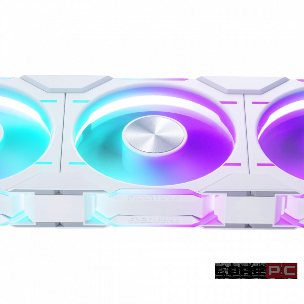 Комплект вентиляторов для корпуса PHANTEKS D30 DRGB Reversed White (PH-F140D30R_DRGB_PWM_WT01_3P)