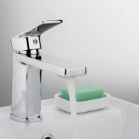 Смеситель для раковины Frap F1046, рычажное управление, цвет хром
