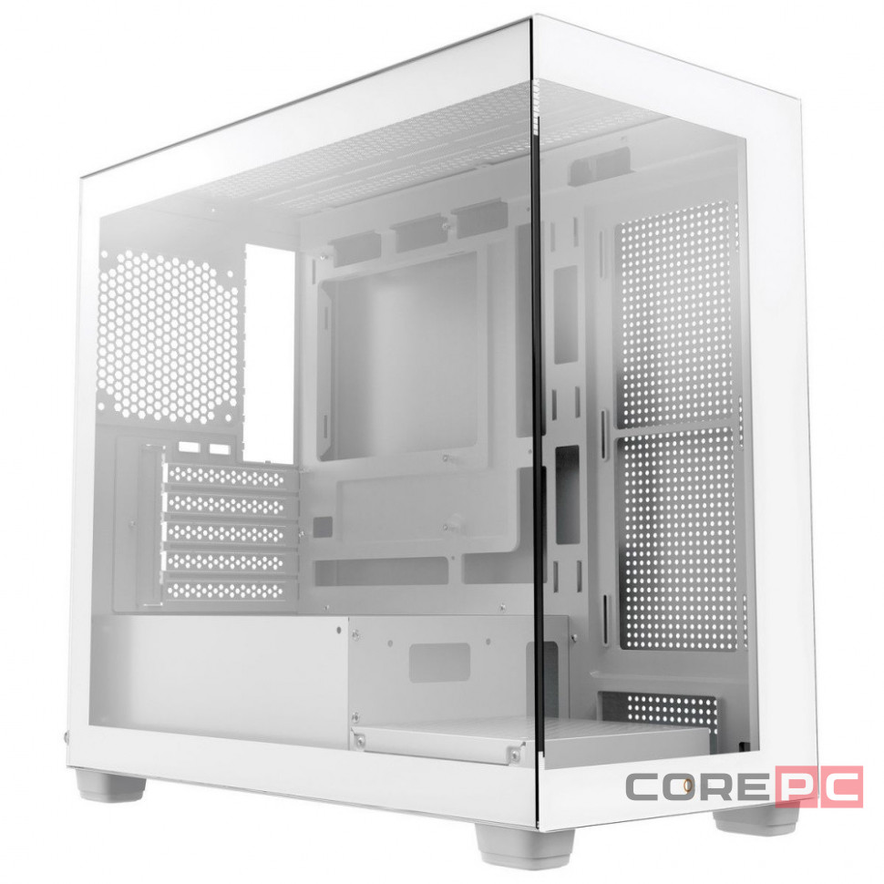 Компьютерный корпус Ocypus Gamma C52 WH TG White (Gamma-C52-W-HD000XX-GL)