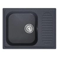 Кухонная мойка MIXLINE 00-00009394, Врезная, цвет антрацит