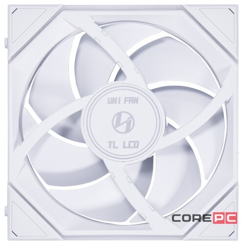 Вентилятор для корпуса Lian Li UNI FAN TL LCD 140 Reverse 14RTLLCD1W ARGB White (G99.14RTLLCD1W.R0)