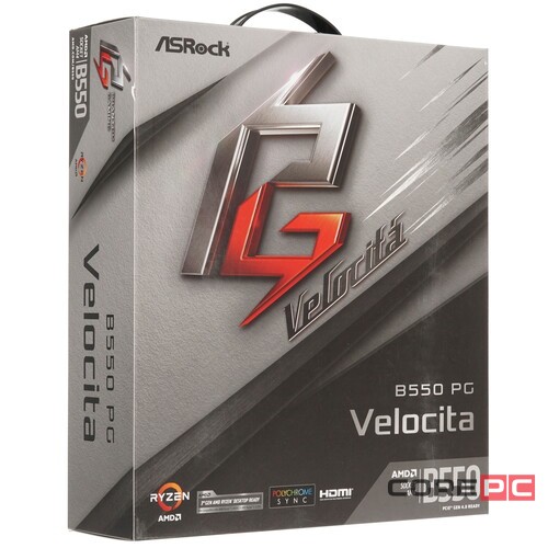 Материнская плата ASRock B550 PG VELOCITA