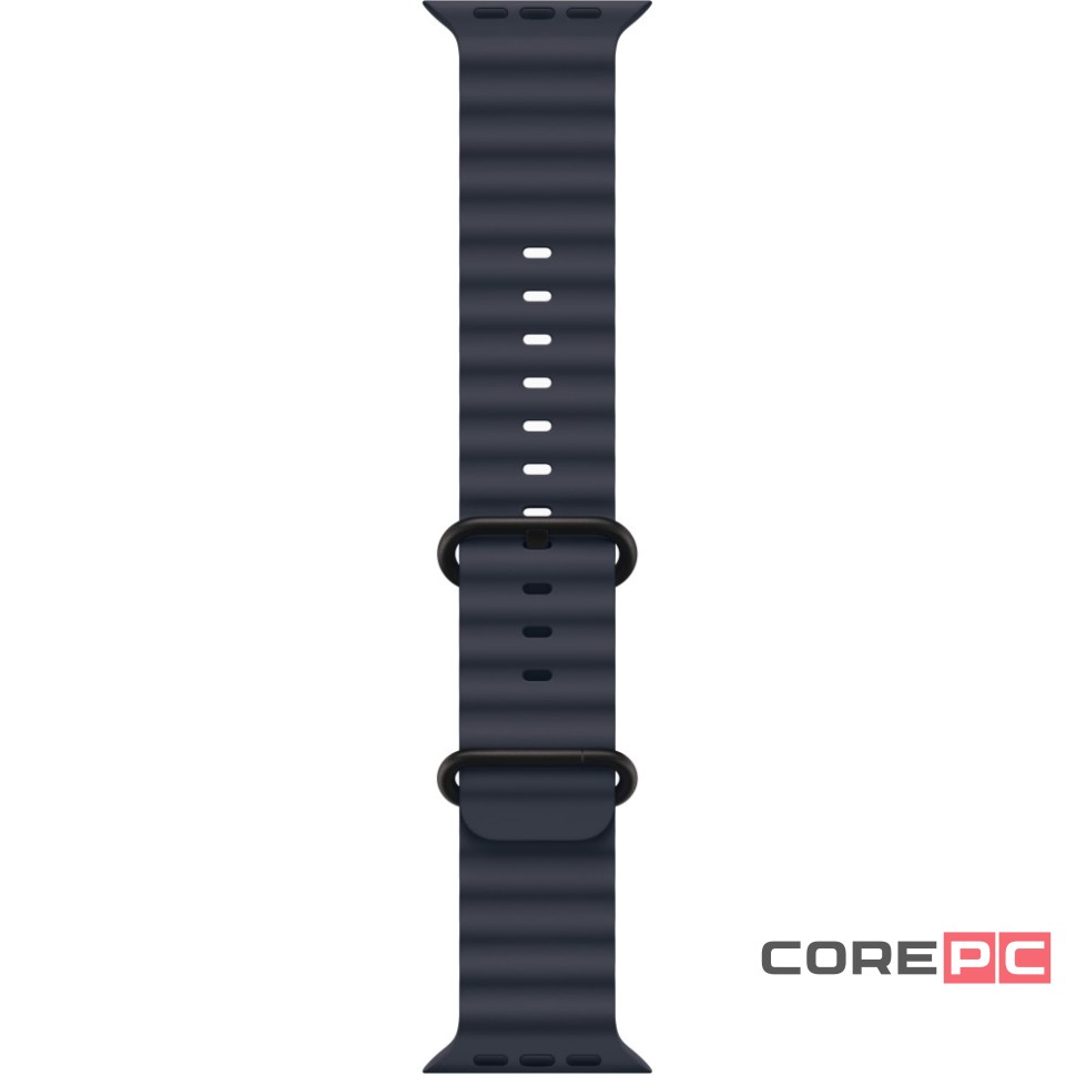 Apple Watch Ultra 2 (2024) 49mm Black Titanium Case with Navy Ocean Band (One Size)