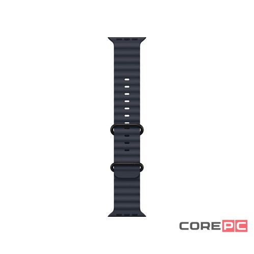 Apple Watch Ultra 2 (2024) 49mm Black Titanium Case with Navy Ocean Band (One Size)