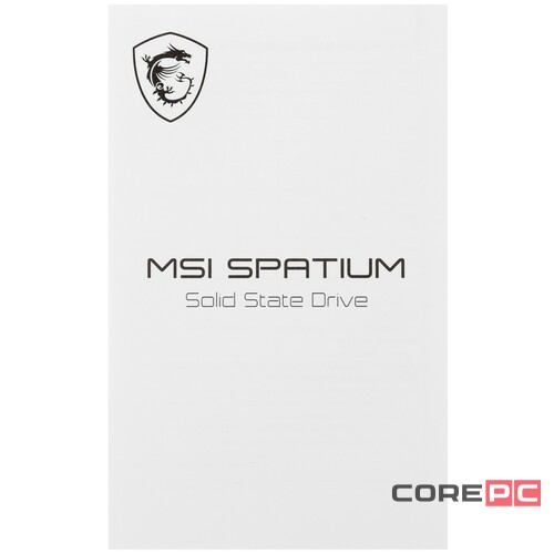 Твердотельный накопитель MSI 1000 Gb SPATIUM M450 S78-440L980-P83
