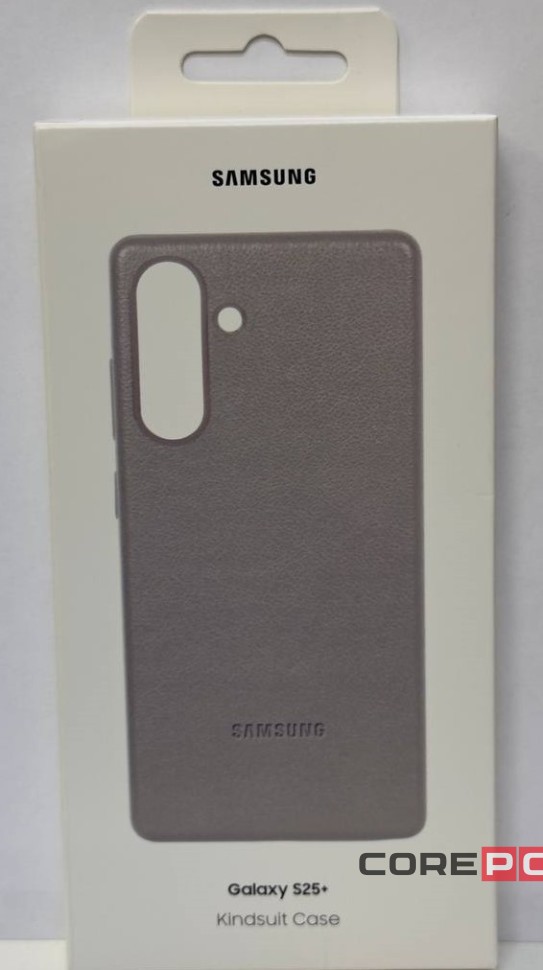 Накладка для Samsung Galaxy S25 Plus MagSafe Kindsuit Case кожанный серый