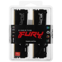 Оперативная память 16 Gb 5200 MHz Kingston FURY Beast RGB Black (KF552C36BBEAK2-16)
