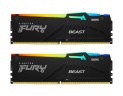 Оперативная память 16 Gb 5200 MHz Kingston FURY Beast RGB Black (KF552C36BBEAK2-16)