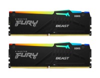 Оперативная память 16 Gb 5200 MHz Kingston FURY Beast RGB Black (KF552C36BBEAK2-16)