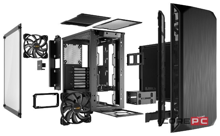 Компьютерный корпус Be Quiet! PURE BASE 500 WINDOW Black BGW34