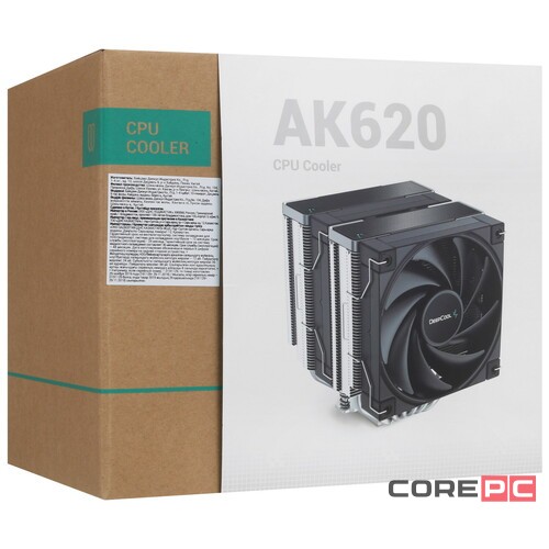 Кулер для процессора Deepcool AK620 R-AK620-BKNNMT-G