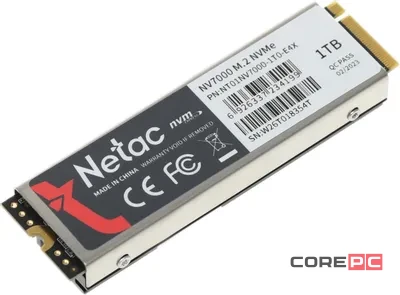 Твердотельный накопитель NETAC 1000 Gb NT01NV7000-1T0-E4X