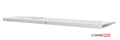 Беспроводная клавиатура Apple Magic Keyboard with Touch ID and Numeric Keypad (USB–C) (White) (MXK73)